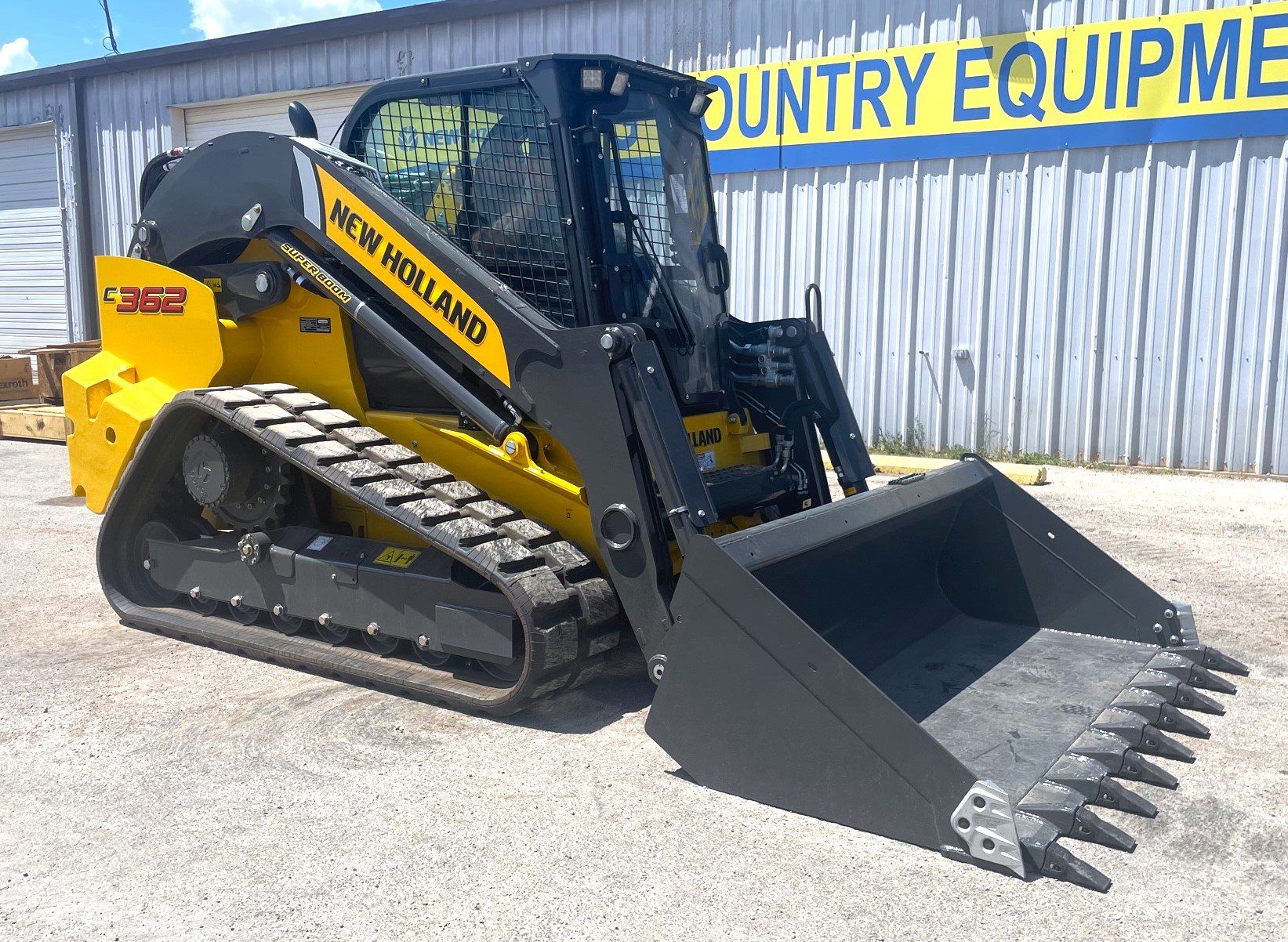 C362 COMPACT TRACK LOADER W/ DEMO & EHF (1362)-image