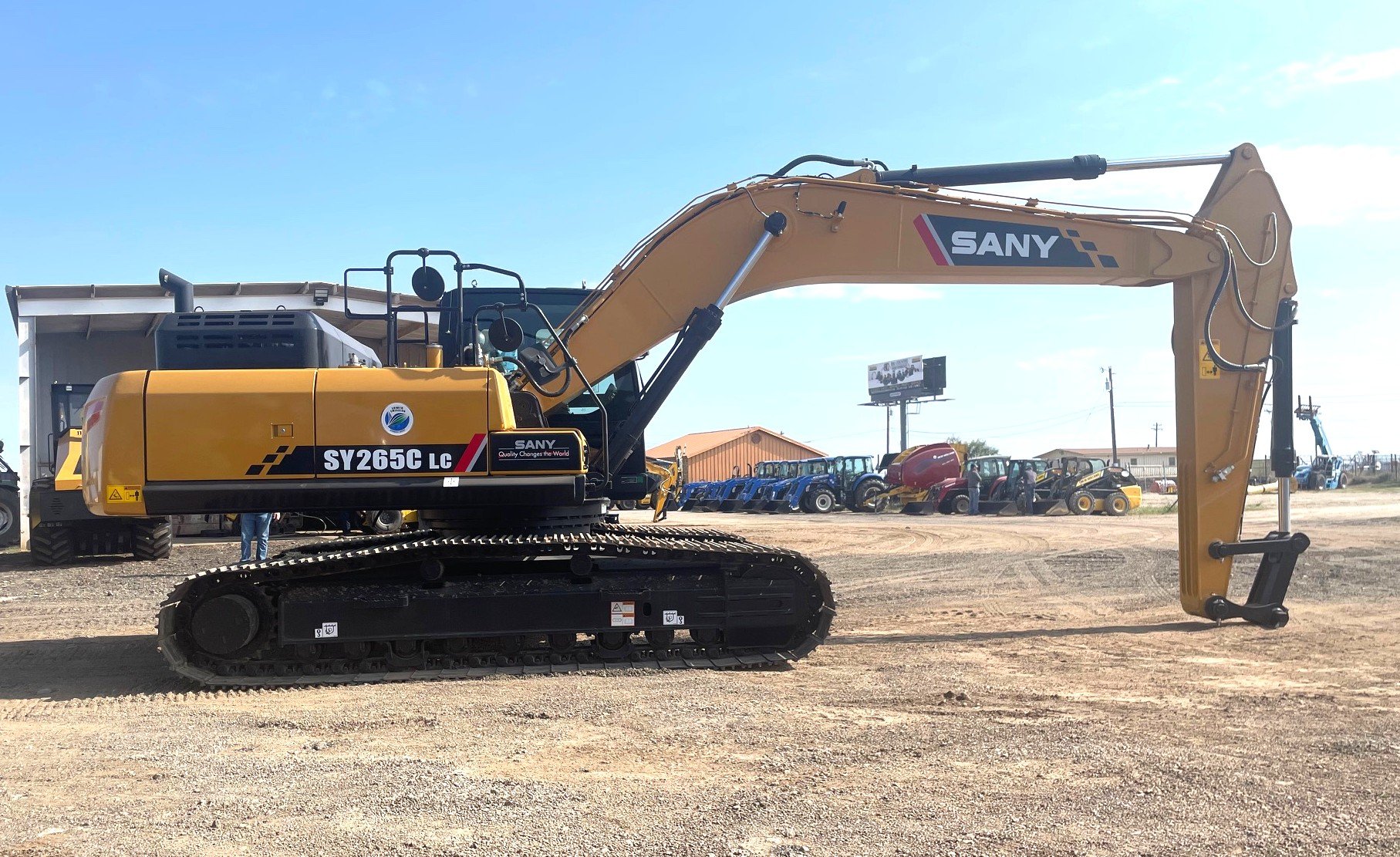 SY265 EXCAVATOR W/ QC PROVISION-image