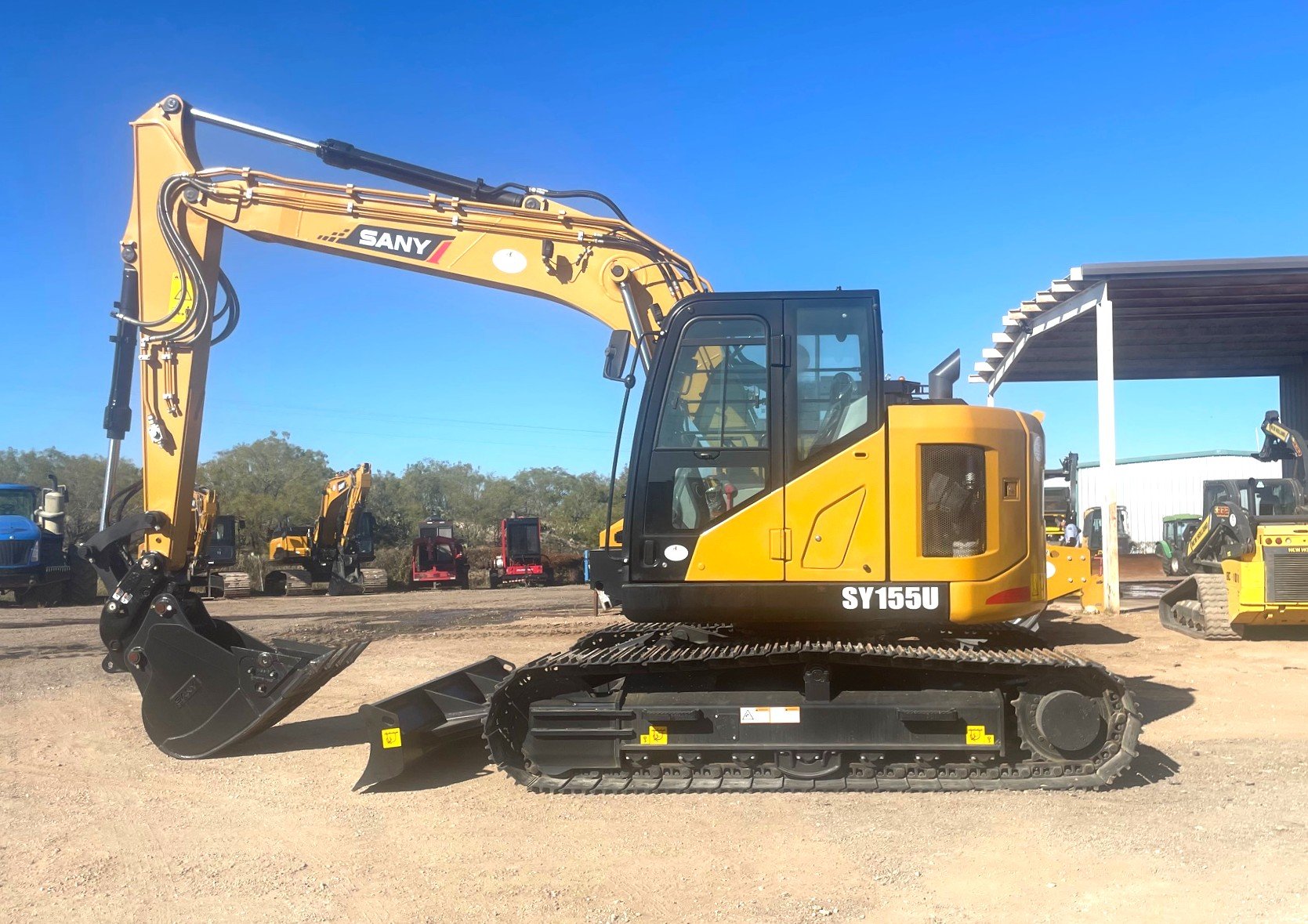 SY155U EXCAVATOR-image
